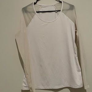 Long sleeve workout top